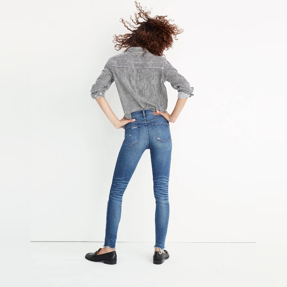Madewell 9" High-Rise Skinny Jeans in Allegra Wash … - Picture 1 of 13